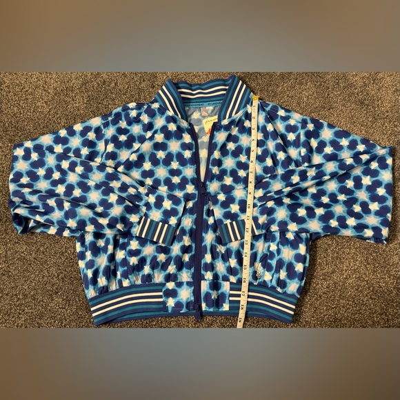 FP Movement~NWT~Women's Small Top Seed Printed Tennis Jacket A-62 - Picture 2 of 9